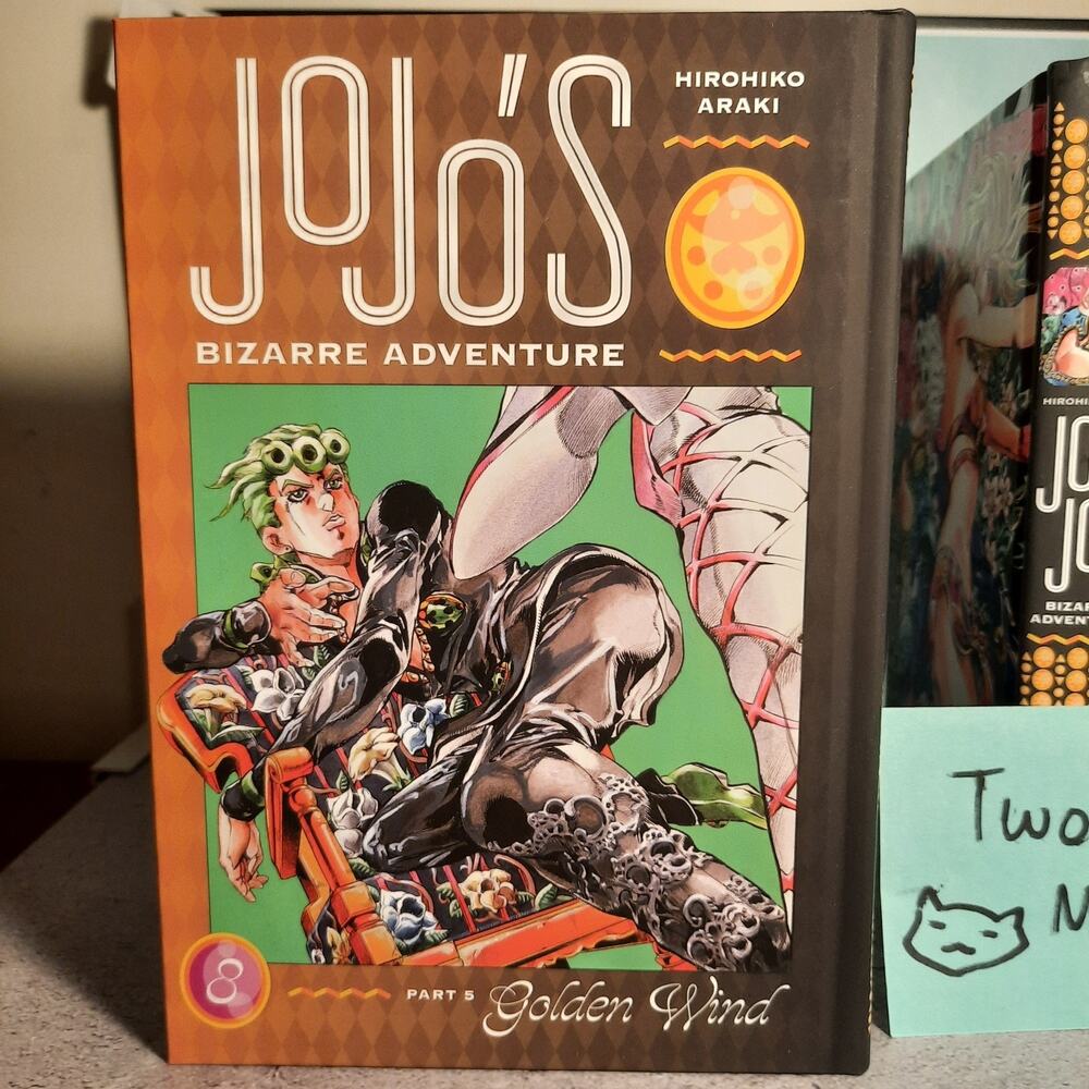 📚 Jojo's Bizarre Adventure Part 5 Vol. 8 Official English Manga